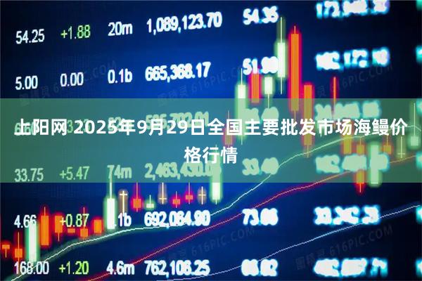 上阳网 2025年9月29日全国主要批发市场海鳗价格行情